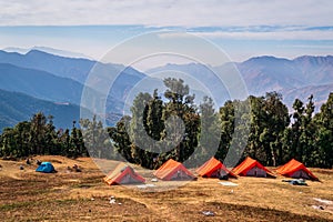 This is the view from Nag Tibba base camp.