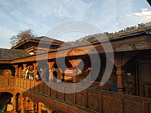 View of Naggar castle manali attraction