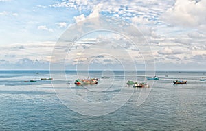 View of Nam Du island in Kiengiang, Vietnam.