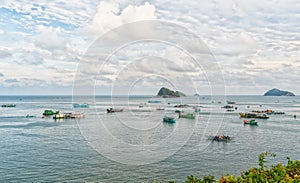 View of Nam Du island in Kiengiang, Vietnam.