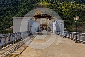 View of Nam Ou 5 dam, La
