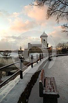 View of Narva Herman Castle