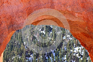 View Through Natural Bridge (UT 01023