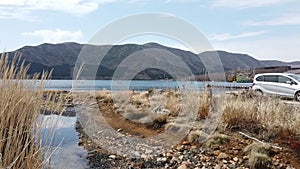 View of Nature in Ashi Lake in Hakone