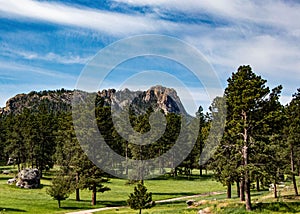 View of nature near the Belle Fourche River