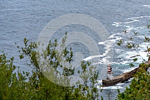 View on a navigational light