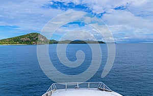 View of Naviti Islands coastlines