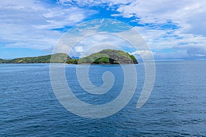 View of Naviti Islands coastlines