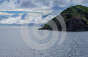 View of Naviti Islands coastlines