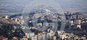 View of Nazareth and Jezreel Valley, Israel