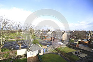 View of the neighbourhood on a summers day