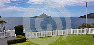 View From nelsons Bay Lighthouse garden photo