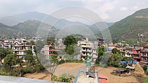 View of Nepal and its mountains