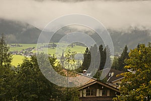 View from Neukirchen am Grossvenediger Austria