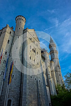 View of Neuschwanstein Castle