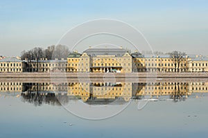 View of the Neva and the Menshikov Palace in St. Petersburg,