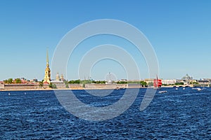 View of the Neva and the Peter and Paul Fortress