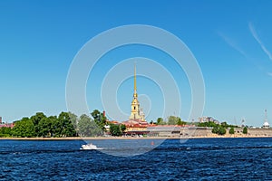 View of the Neva and the Peter and Paul Fortress