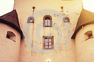 View of New Castle in Banska Stiavnica Slovakia