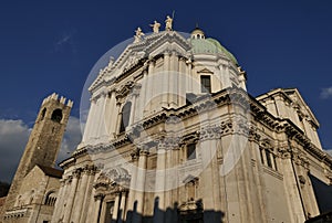 Paolo VI square Brescia, Lombardy, Italy photo