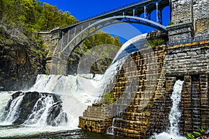 View of the New Croton Dam in Croton Gorge Park