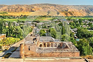 View of the New Madrasa near Hisor Fortress, Tajikistan