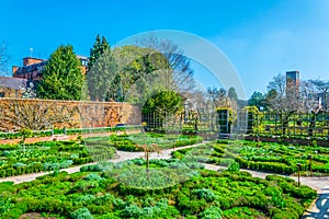 View of the new place gardens in Stratford upon Avon, England