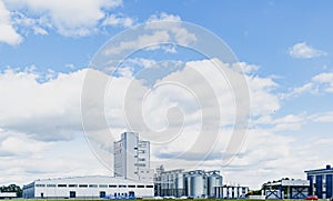 View of a new small factory