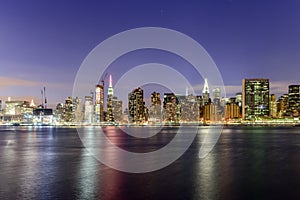 View of New York City from Queens