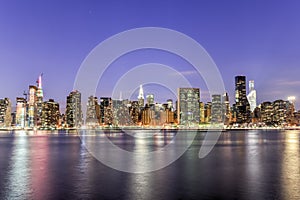 View of New York City from Queens