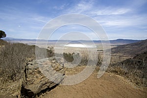 View of the Ngorongoro Crater, tanzania