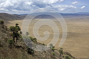 View on the Ngorongoro Crater, tanzania