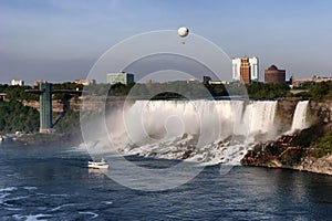 A view of Niagara Falls from Canada
