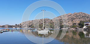 View of nikki lake