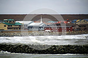 View of Nome Alaska, United States photo