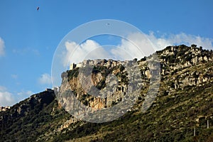 View of Norma town Latina, Italy