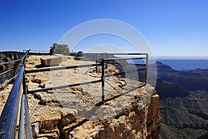 View of the north rim