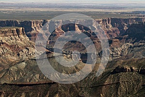 View from the north rim of the Grand Canyon.