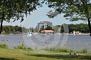 View of the North Side of Lake Calhoun