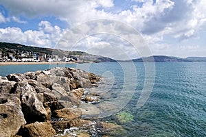 View from The North Wall - Lyme Regis