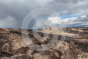 View north from the White Rock Overlook, New Mexico