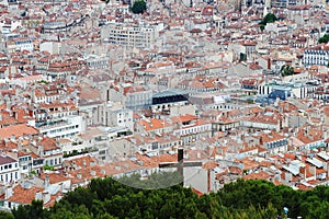 View from Notre Dame de la Garde, Marseille, France