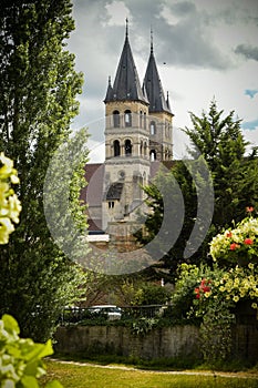 View of the Notre Dame de Melun church photo