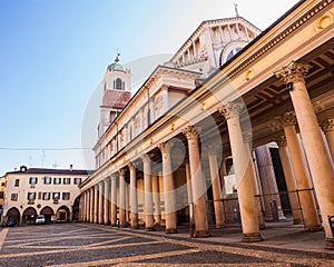 View of the Novara Cathedral photo