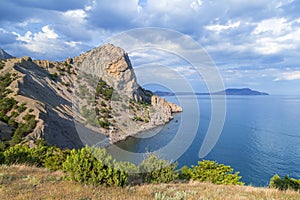 View on Novy Svet. Landscape of Crimea