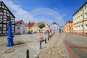 View of the Nowe Warpno village / Poland