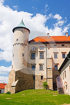 View of Nowy Wisnicz castle