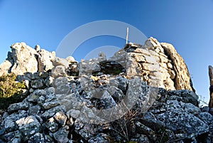 View of nuraghe Crabiolu