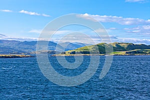 View from Oban, the Scottish town in Argyll and Bute