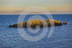 View of the ocean overlooking the Strait of Georgia from Neck Po